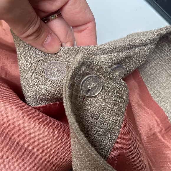 Aritzia Talula Babaton Classic Mini Skirt, Vintage Tweed Wrap Skirt, Large - Picture 5 of 12